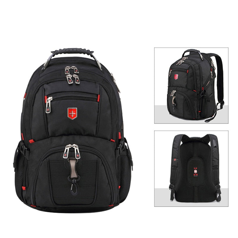Swiss Men's Back Pack 15.6/17 Inch Computer Notebook School Journey Bags Suitable For Men And Women Swiss Men's Back Pack 15.6/17 Inch Computer Notebook School Journey Bags Suitable For Men And Women