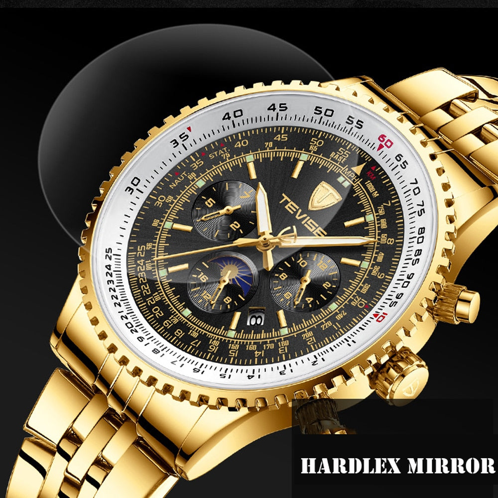 Tevise Men Watch Luxury Gold Business Casual Automatic Mechanical Watches Waterproof Wristwatches Clock Relogio Masculino 2019 Tevise Men Watch Luxury Gold Business Casual Automatic Mechanical Watches Waterproof Wristwatches Clock Relogio Masculino 2019