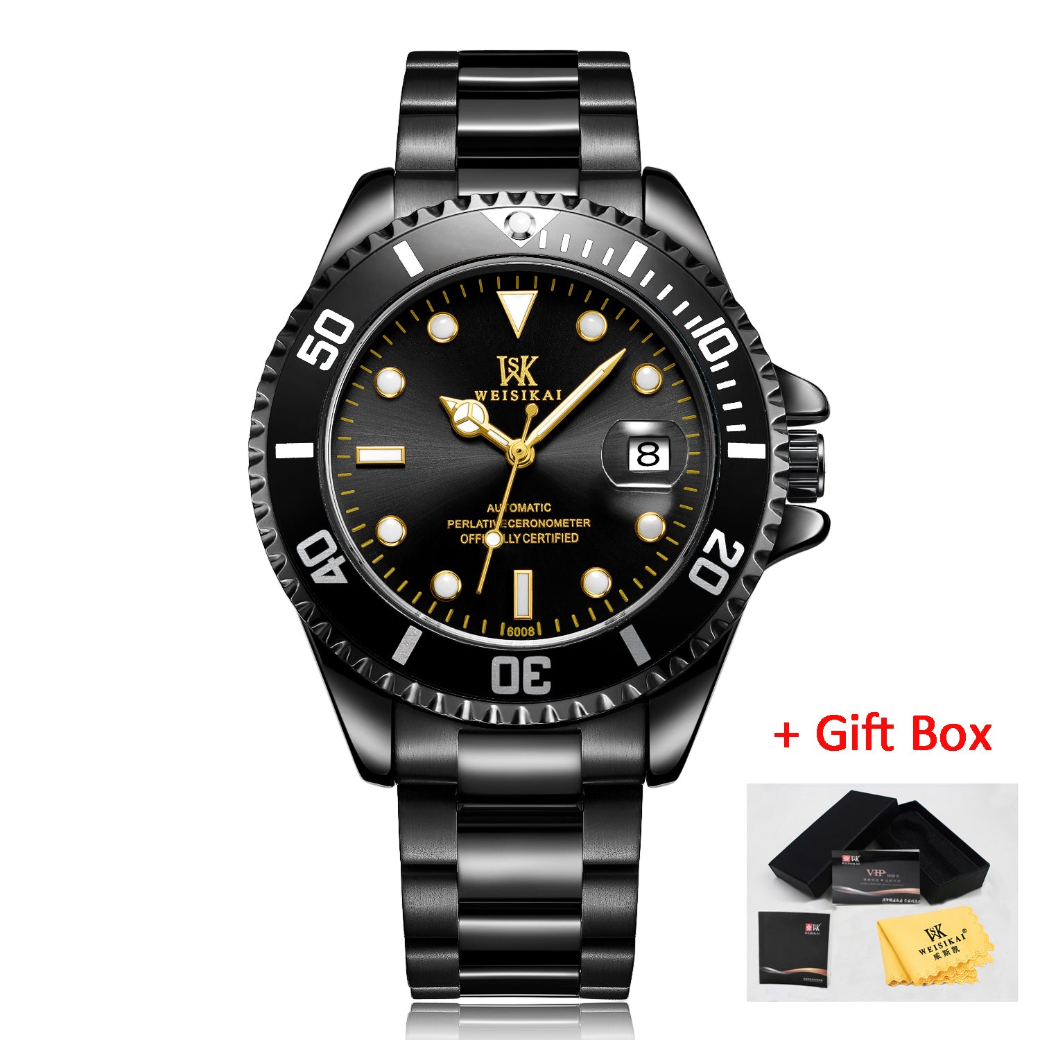 WEISIKAI Diver Watch Automatic Mechanical Watches Sports Top Brand Luxury Men's Diving Watches Male Wristwatch Relogio Masculino WEISIKAI Diver Watch Automatic Mechanical Watches Sports Top Brand Luxury Men's Diving Watches Male Wristwatch Relogio Masculino