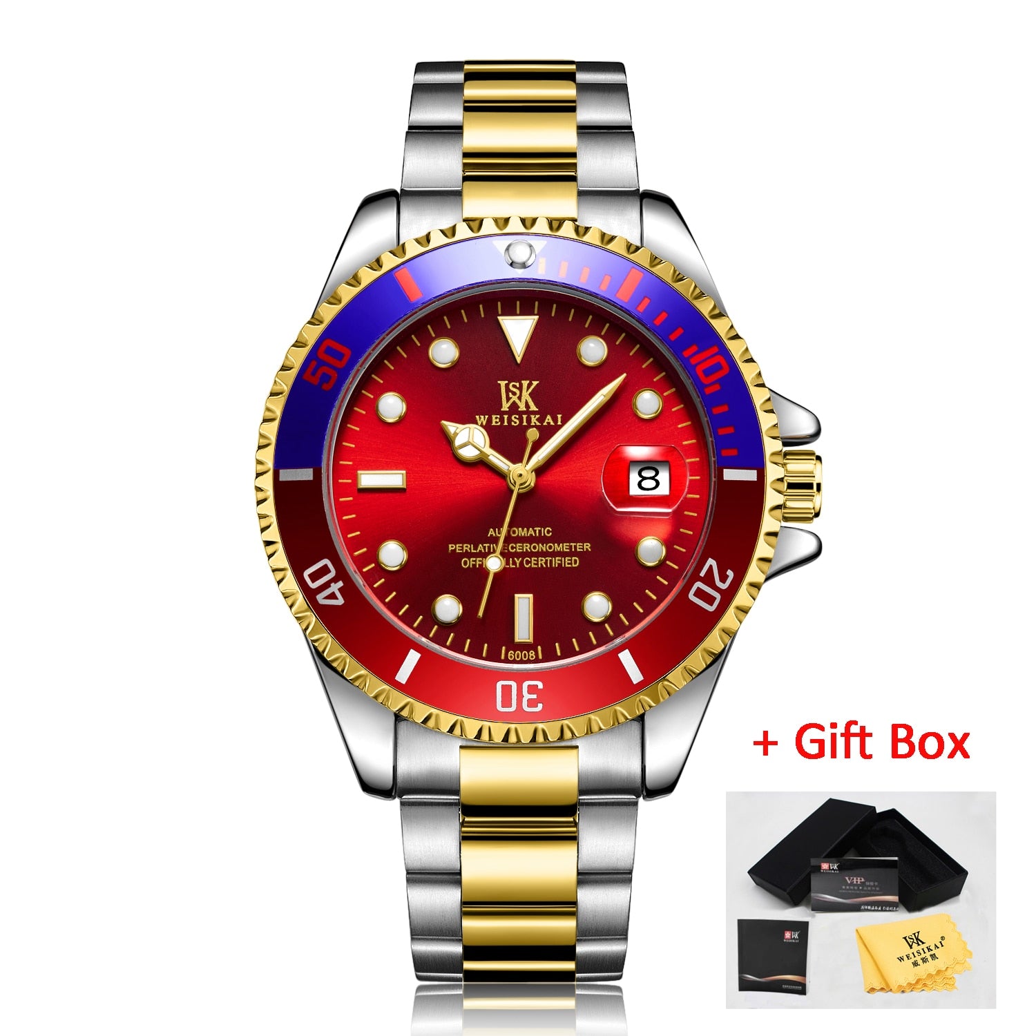 WEISIKAI Diver Watch Automatic Mechanical Watches Sports Top Brand Luxury Men's Diving Watches Male Wristwatch Relogio Masculino WEISIKAI Diver Watch Automatic Mechanical Watches Sports Top Brand Luxury Men's Diving Watches Male Wristwatch Relogio Masculino