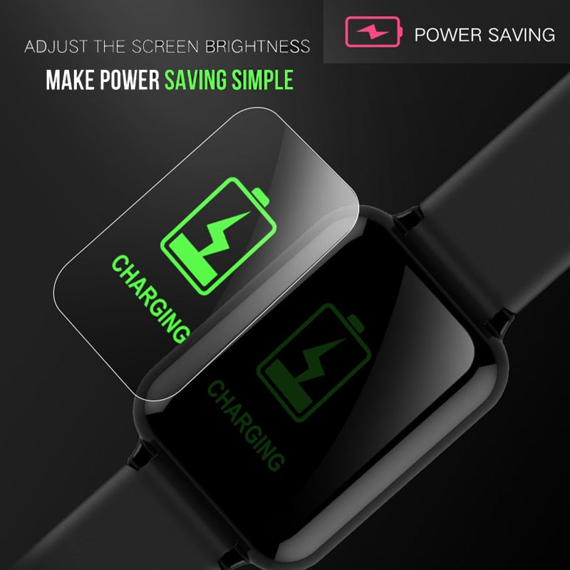 Women Men Electronic Watch Luxury Blood Pressure Android IOS Women Men Electronic Watch Luxury Blood Pressure Android IOS