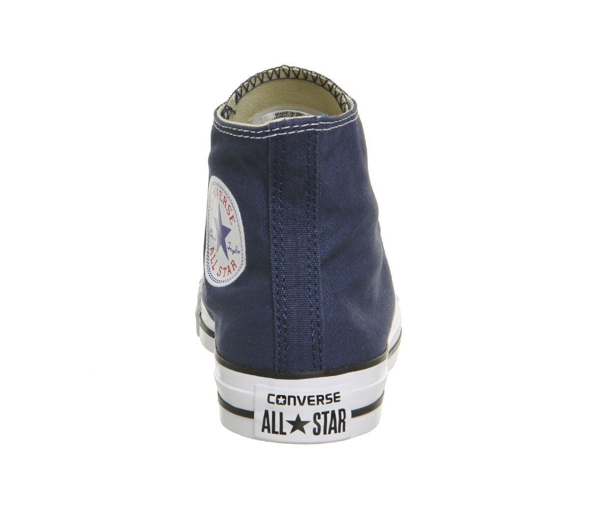 Converse Mens Womens Unisex All Star HI Tops Chuck Taylor Navy Blue Converse Mens Womens Unisex All Star HI Tops Chuck Taylor Navy Blue