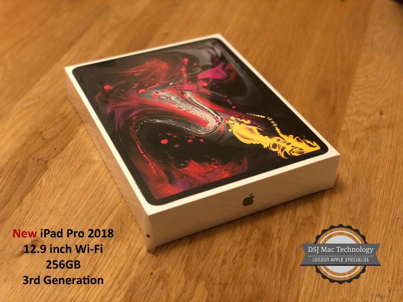 New 2018 Apple iPad Pro 12.9" 256GB Wi-Fi Space Grey Silver (3rd Gen) RRP£1119 190198817563 New 2018 Apple iPad Pro 12.9" 256GB Wi-Fi Space Grey Silver (3rd Gen) RRP£1119 190198817563
