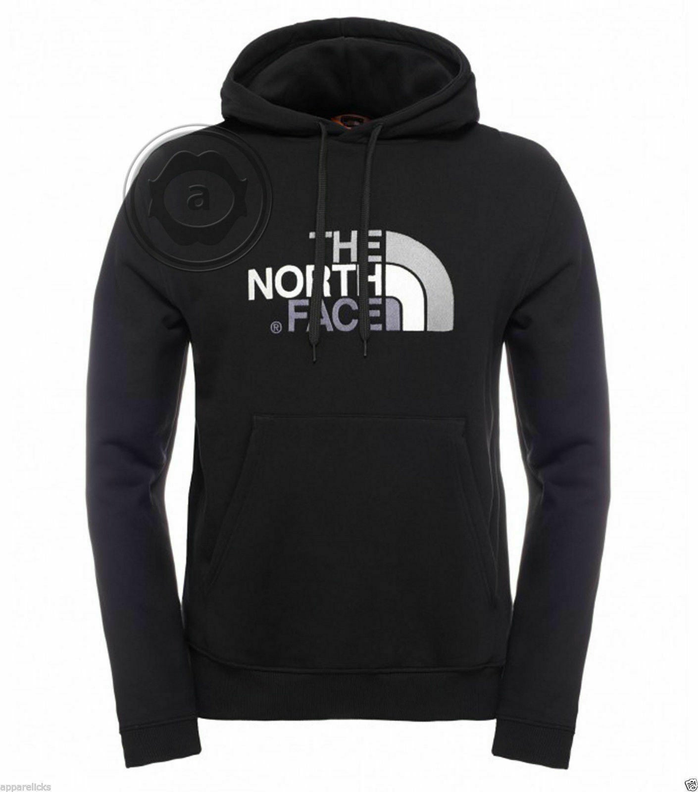 The North Face Mens Peak Fleece Lined Hooded Overhead Pullover Jumper Top Hoodie The North Face Mens Peak Fleece Lined Hooded Overhead Pullover Jumper Top Hoodie
