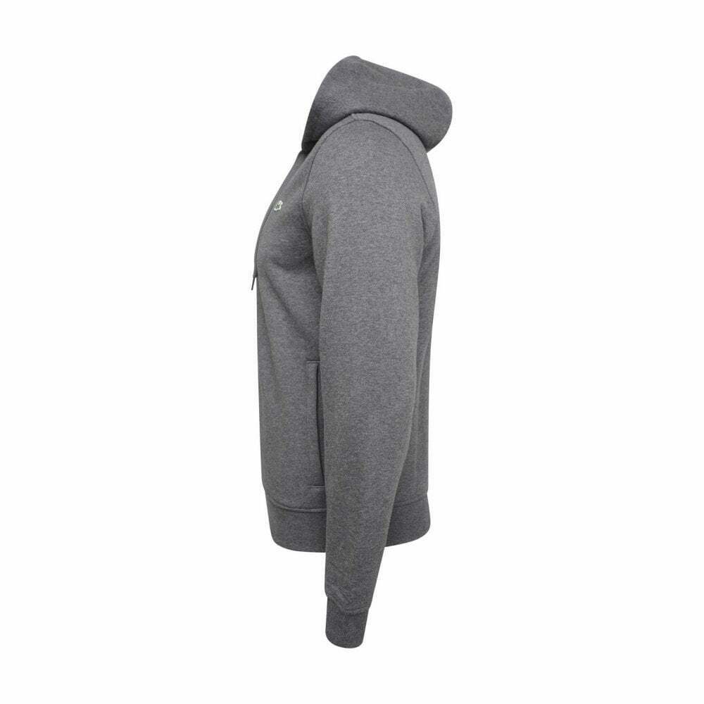 Lacoste Sport Men's Plain Full Zip Jacket Croc Drawstring Hood Grey Black Navy Lacoste Sport Men's Plain Full Zip Jacket Croc Drawstring Hood Grey Black Navy