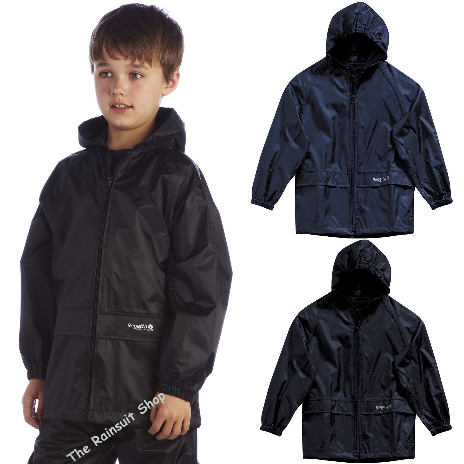 KIDS REGATTA CHILDREN STORMBREAK  WATERPROOF JACKET BOYS GIRLS CHILDS RAIN COAT KIDS REGATTA CHILDREN STORMBREAK  WATERPROOF JACKET BOYS GIRLS CHILDS RAIN COAT