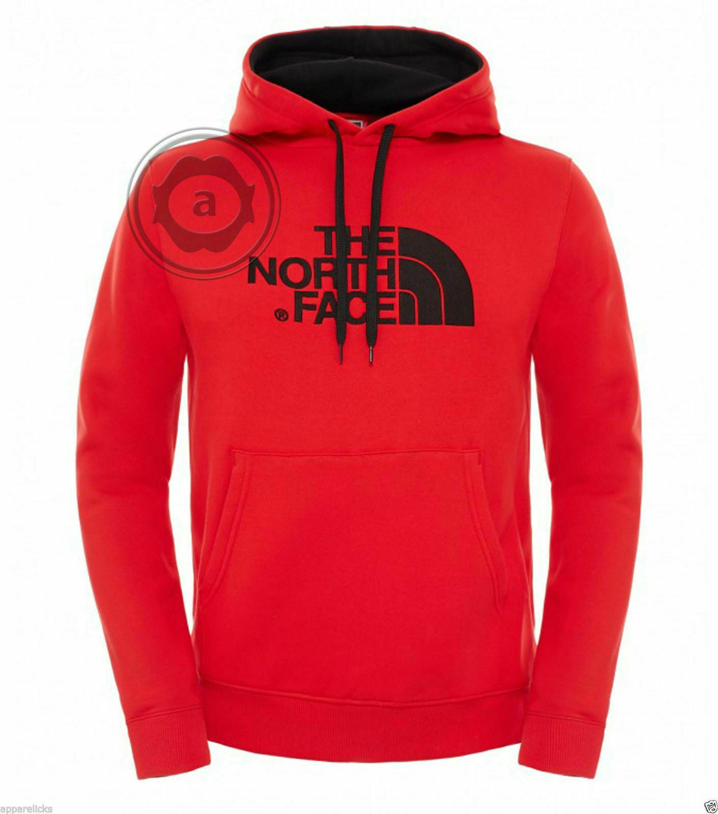 The North Face Mens Peak Fleece Lined Hooded Overhead Pullover Jumper Top Hoodie The North Face Mens Peak Fleece Lined Hooded Overhead Pullover Jumper Top Hoodie