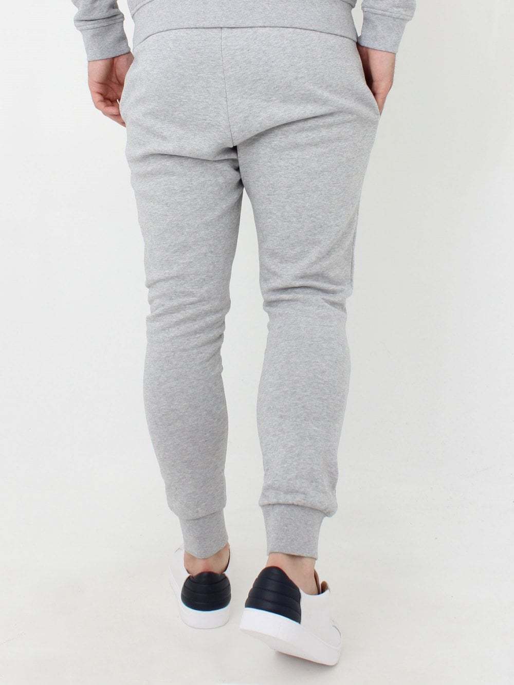Lacoste Men's Jog Pants Essential Drawstring Cotton Jogging Bottoms Cuffed Lacoste Men's Jog Pants Essential Drawstring Cotton Jogging Bottoms Cuffed