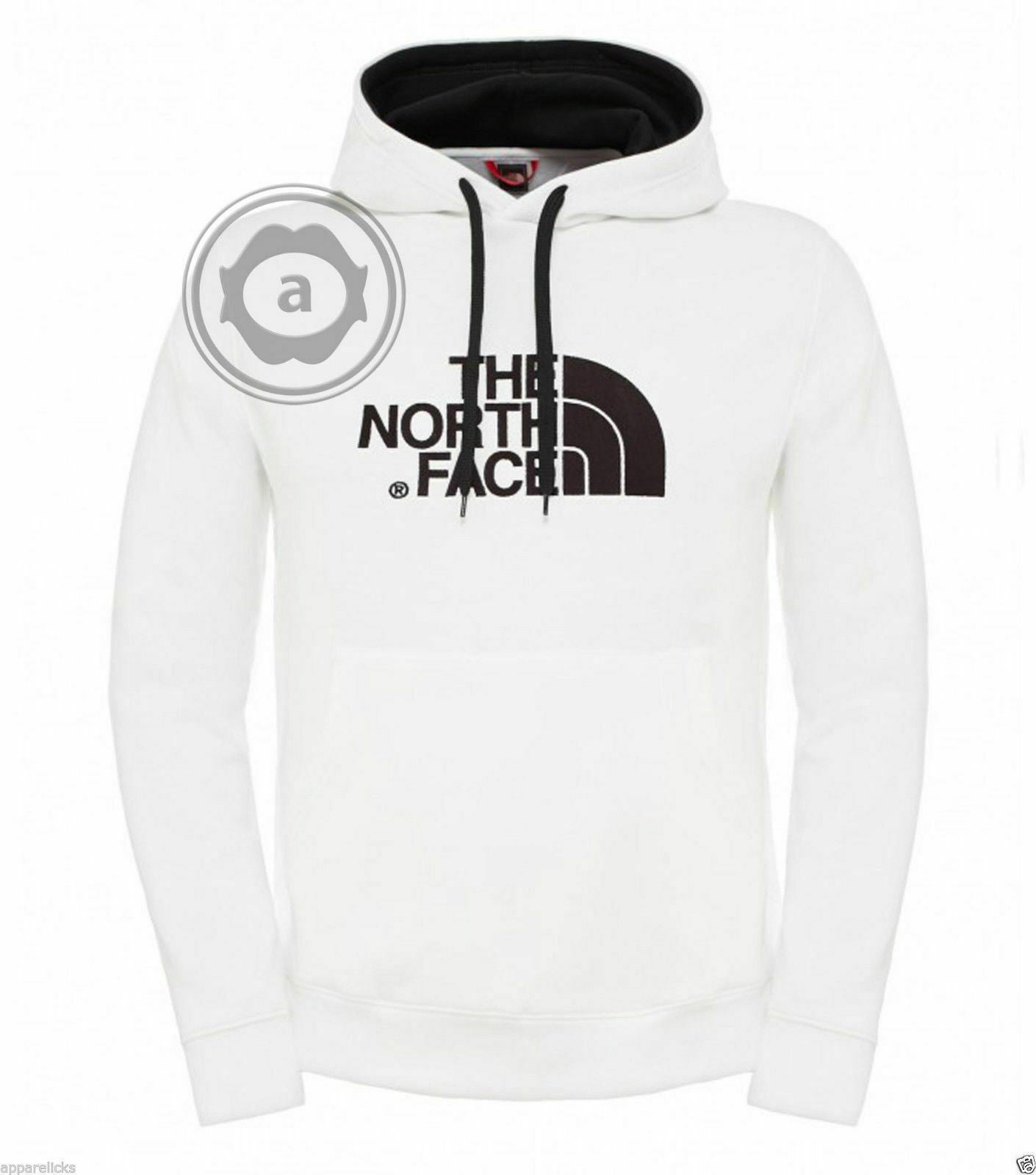 The North Face Mens Peak Fleece Lined Hooded Overhead Pullover Jumper Top Hoodie The North Face Mens Peak Fleece Lined Hooded Overhead Pullover Jumper Top Hoodie