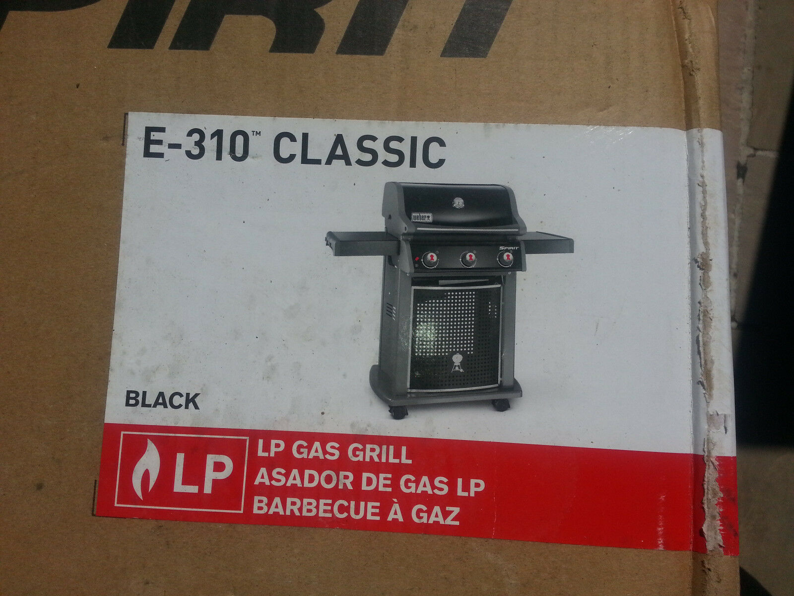 Spirit E-310 Classic LPG Barbacue & Grill (5#) Spirit E-310 Classic LPG Barbacue & Grill (5#)