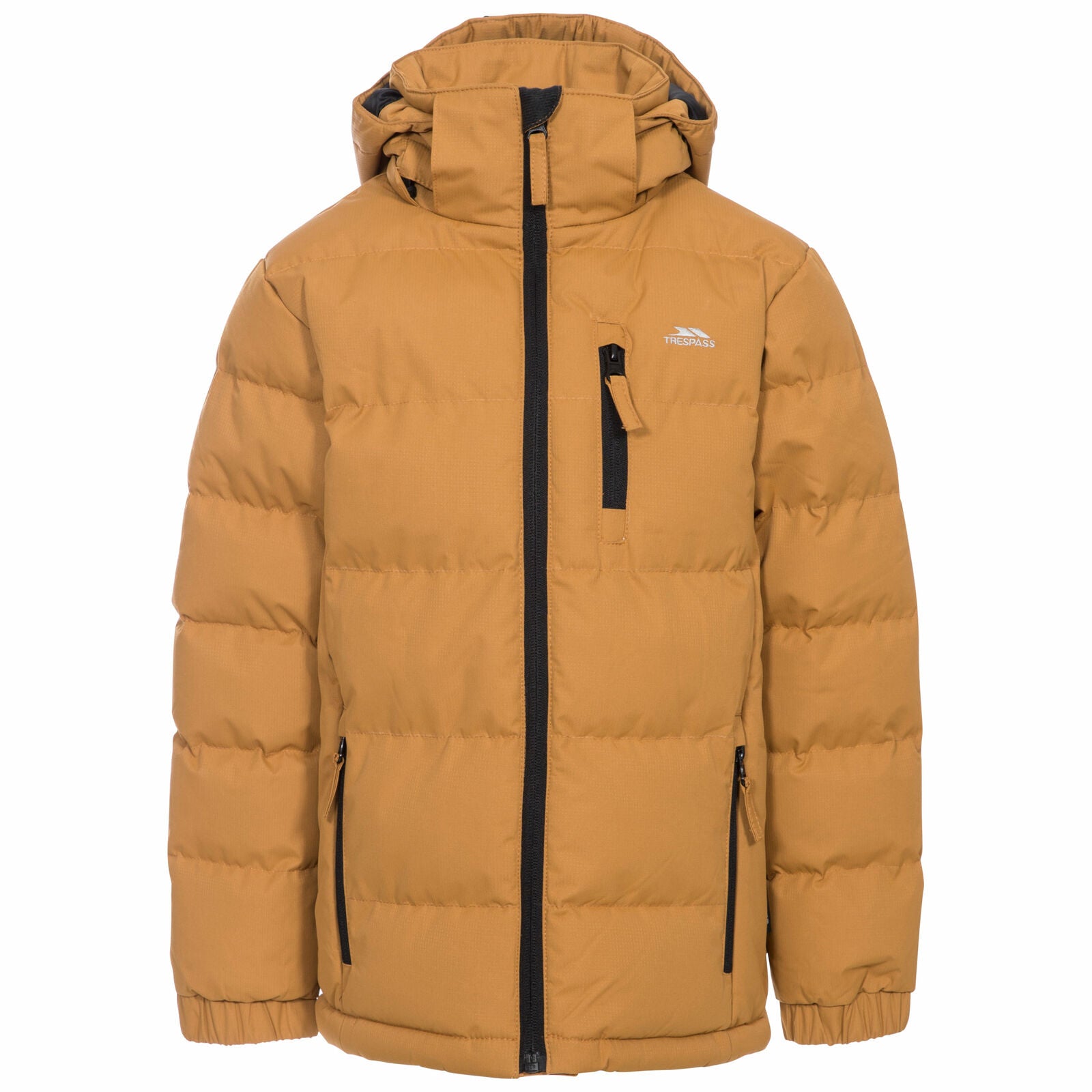 Trespass Tuff Boys Padded Puffa Jacket Winter Coat With Hood For Kids Trespass Tuff Boys Padded Puffa Jacket Winter Coat With Hood For Kids