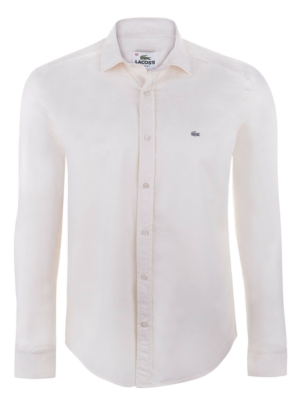Lacoste Slim Fit Stretch Cotton Long Sleeve Poplin Shirts for Men Lacoste Slim Fit Stretch Cotton Long Sleeve Poplin Shirts for Men