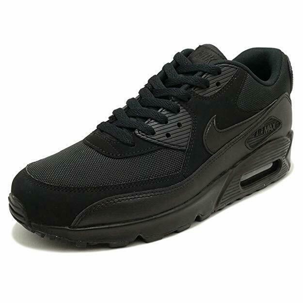 Nike Air Max 90 Essential Black / Black 537384-090 Trainers Nike Air Max 90 Essential Black / Black 537384-090 Trainers
