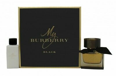 BURBERRY MY BURBERRY BLACK GIFT SET 50ML EDP + 75ML BODY LOTION - WOMEN'S. NEW 5045495052191 BURBERRY MY BURBERRY BLACK GIFT SET 50ML EDP + 75ML BODY LOTION - WOMEN'S. NEW 5045495052191
