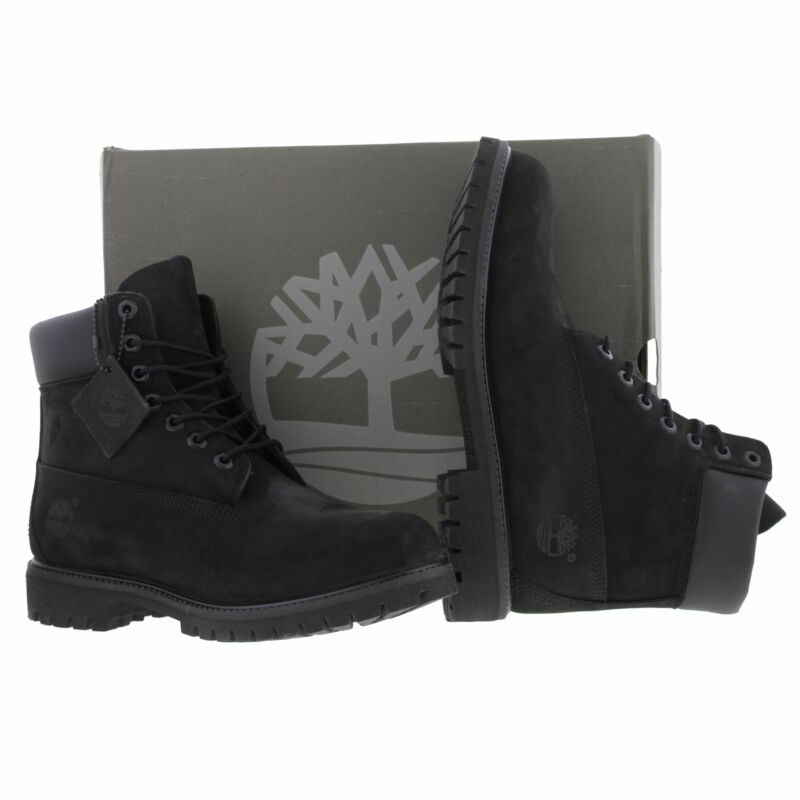 Timberland 6 Inch Classic Premium Mens Wide Black Waterproof Boots Size 7-14.5 Timberland 6 Inch Classic Premium Mens Wide Black Waterproof Boots Size 7-14.5