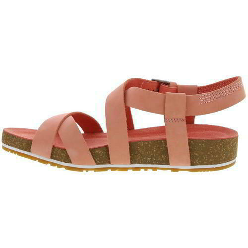 Timberland Malibu Waves Womens Ladies Pink Leather Adjustable Sandals Size 4-8 Timberland Malibu Waves Womens Ladies Pink Leather Adjustable Sandals Size 4-8