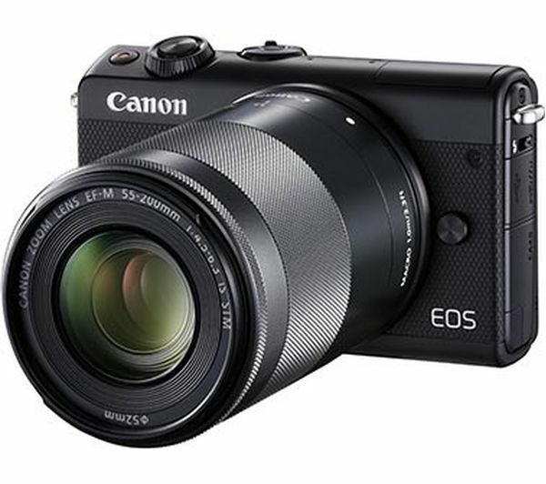 CANON EOS M100 Mirrorless Camera with additional lens - Currys CANON EOS M100 Mirrorless Camera with additional lens - Currys