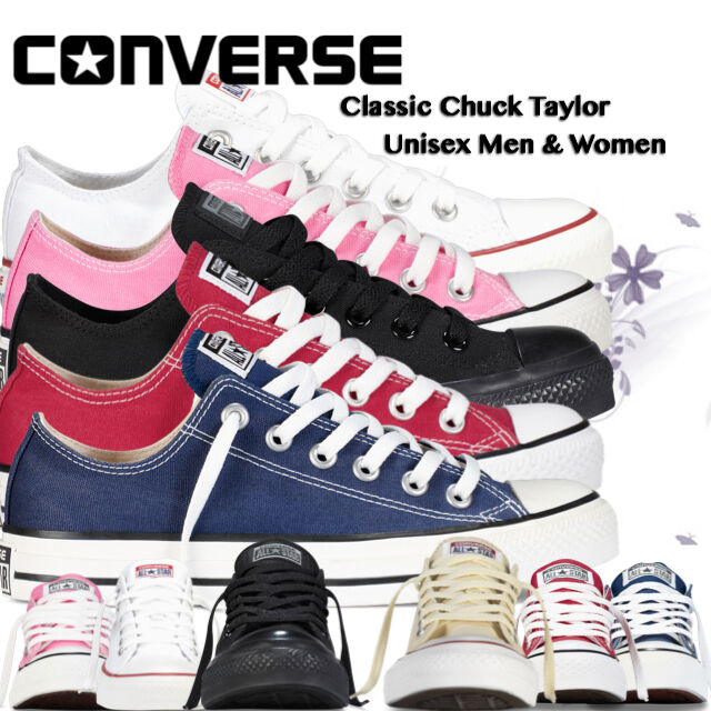 Converse Women Men Unisex All Star Low Tops Trainers Shoes Classic Converse Women Men Unisex All Star Low Tops Trainers Shoes Classic