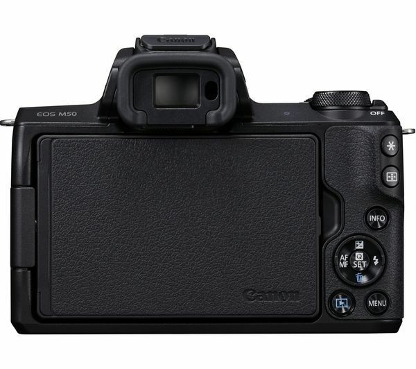 CANON EOS M50 Mirrorless Camera with additional lens - Currys CANON EOS M50 Mirrorless Camera with additional lens - Currys