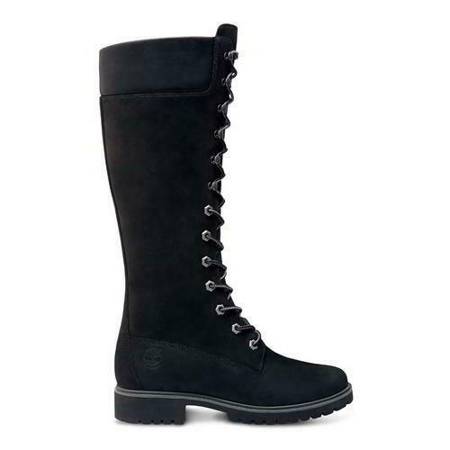 Timberland 14 Inch Tall Womens Ladies Waterproof Wheat Black Boots Size 4-8 Timberland 14 Inch Tall Womens Ladies Waterproof Wheat Black Boots Size 4-8