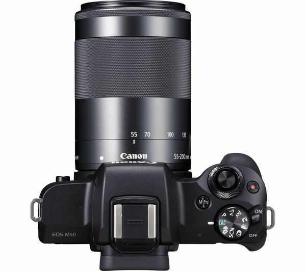 CANON EOS M50 Mirrorless Camera with additional lens - Currys CANON EOS M50 Mirrorless Camera with additional lens - Currys