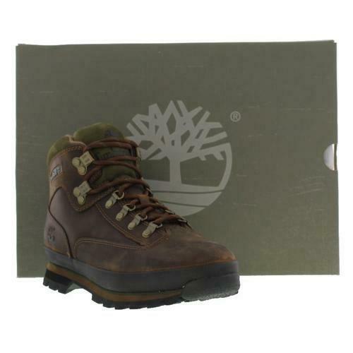 Timberland Euro Hiker Leather Mens Walking Boots Size UK 7-12.5 Timberland Euro Hiker Leather Mens Walking Boots Size UK 7-12.5