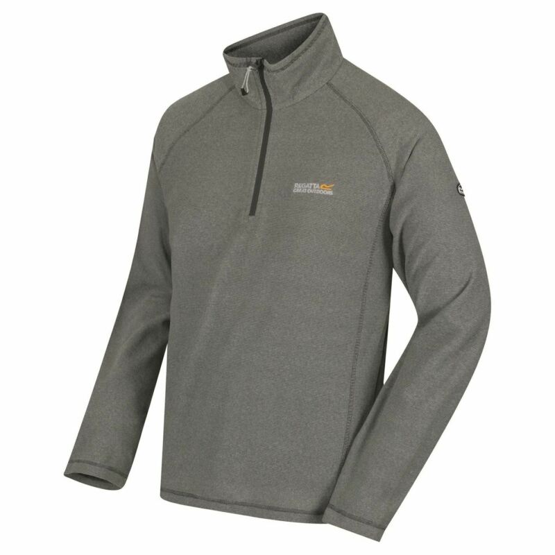 Regatta Montes Micro Fleece Top Mens Gents Zipped Sweatshirt Jumper Regatta Montes Micro Fleece Top Mens Gents Zipped Sweatshirt Jumper