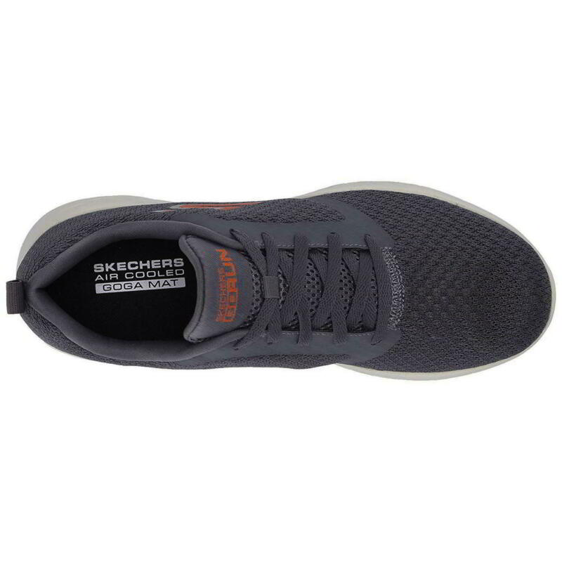 Skechers Go Run 600 Circulate Mens Grey Lace Up Trainers Shoes Size 7-13 Skechers Go Run 600 Circulate Mens Grey Lace Up Trainers Shoes Size 7-13