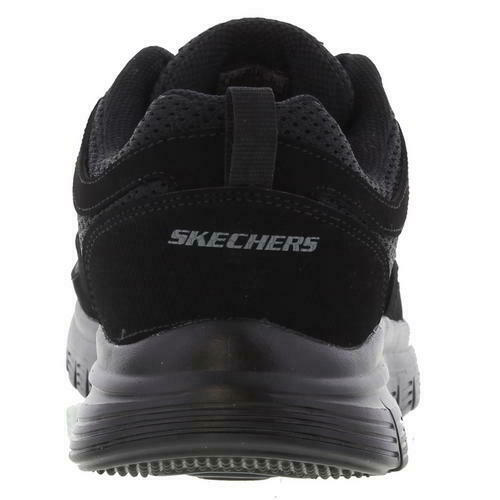 Skechers Burns Agoura Mens Black Trainers Running Walking Shoes All Sizes 8-12 Skechers Burns Agoura Mens Black Trainers Running Walking Shoes All Sizes 8-12