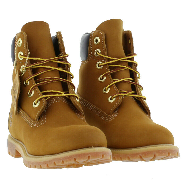 Timberland 6 Inch 10361 Wheat Nubuck Womens Ladies/ Mens  Waterproof Boots Size 3-8 Timberland 6 Inch 10361 Wheat Nubuck Womens Ladies/ Mens  Waterproof Boots Size 3-8