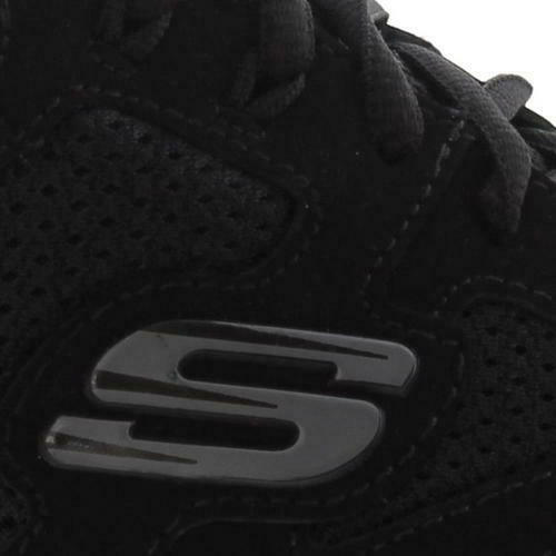 Skechers Burns Agoura Mens Black Trainers Running Walking Shoes All Sizes 8-12 Skechers Burns Agoura Mens Black Trainers Running Walking Shoes All Sizes 8-12