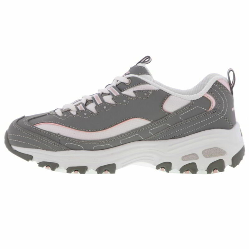 Skechers D Lites Womens Ladies Grey Chunky Platform Trainers Shoes UK Sizes 4-8 Skechers D Lites Womens Ladies Grey Chunky Platform Trainers Shoes UK Sizes 4-8