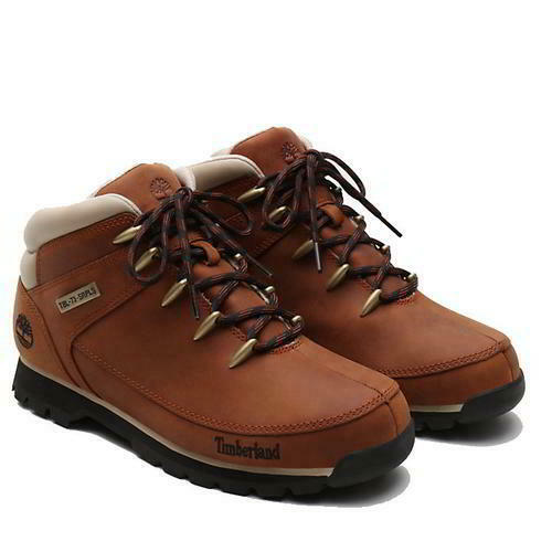 Timberland Euro Sprint Hiker A121K Mens Boots Brown Ankle Boots Size 8-11 Timberland Euro Sprint Hiker A121K Mens Boots Brown Ankle Boots Size 8-11