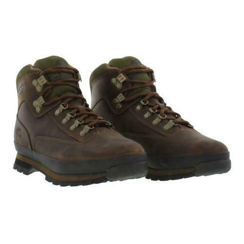 Timberland Euro Hiker Leather Mens Walking Boots Size UK 7-12.5 Timberland Euro Hiker Leather Mens Walking Boots Size UK 7-12.5