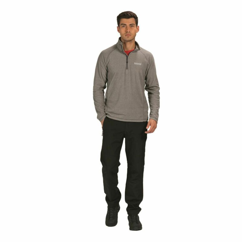 Regatta Montes Micro Fleece Top Mens Gents Zipped Sweatshirt Jumper Regatta Montes Micro Fleece Top Mens Gents Zipped Sweatshirt Jumper