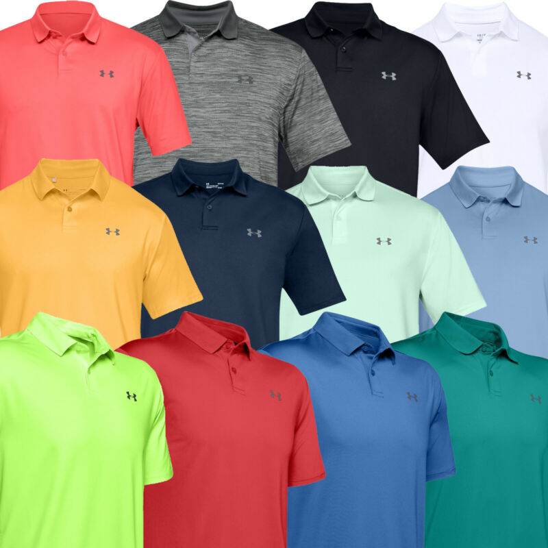 Under Armour Mens 2019 Performance 2.0 Smooth Stretch Golf Sports Polo Shirt Under Armour Mens 2019 Performance 2.0 Smooth Stretch Golf Sports Polo Shirt