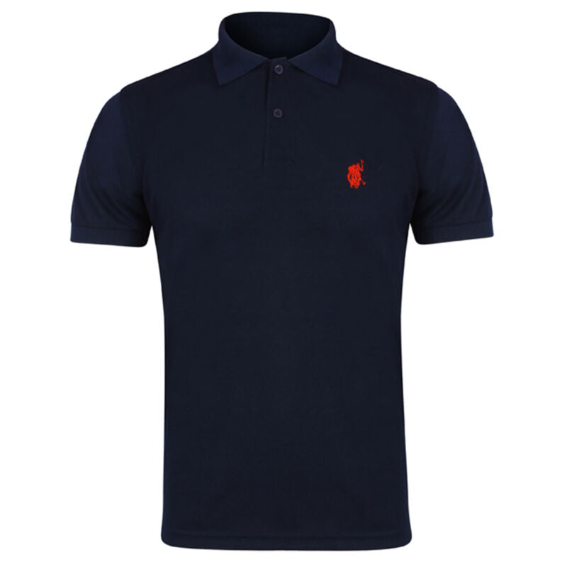 NEW MENS POLO SHIRT TOP SHORT SLEEVE PIQUE DESIGNER PLAIN T-SHIRT TEE HORSE GOLF NEW MENS POLO SHIRT TOP SHORT SLEEVE PIQUE DESIGNER PLAIN T-SHIRT TEE HORSE GOLF