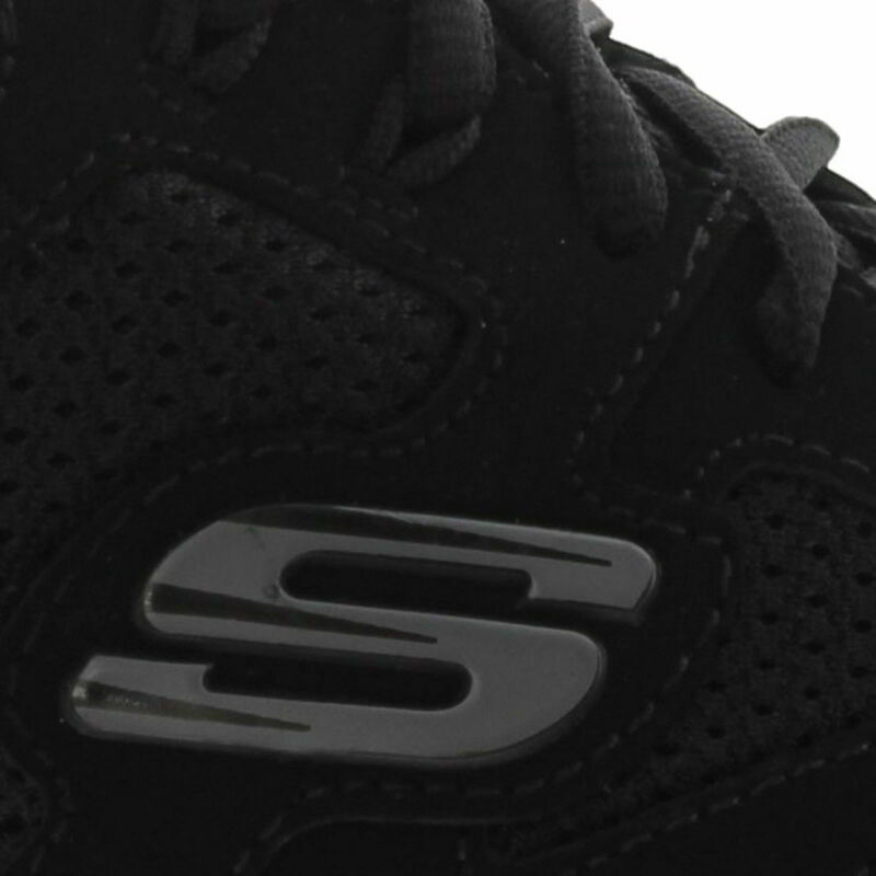 Skechers Burns Agoura Mens Black Trainers Running Walking Shoes All Sizes 8-12 Skechers Burns Agoura Mens Black Trainers Running Walking Shoes All Sizes 8-12