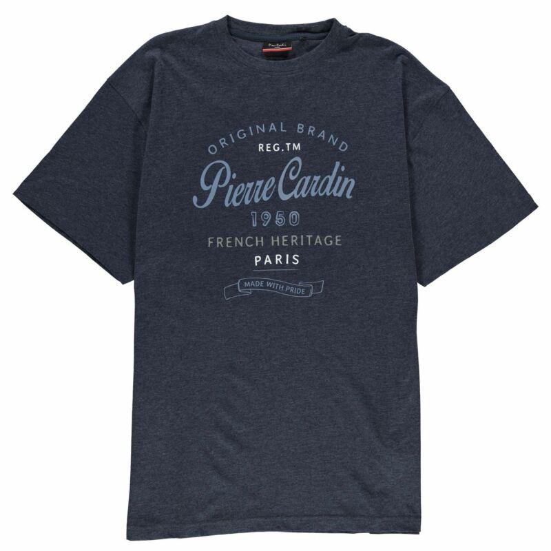 Pierre Cardin Mens C XL Print T Crew Neck Shirt Pierre Cardin Mens C XL Print T Crew Neck Shirt