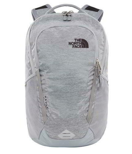 North Face Vault Backpack Mens Womens Grey Rucksack Laptop Work School Bag North Face Vault Backpack Mens Womens Grey Rucksack Laptop Work School Bag