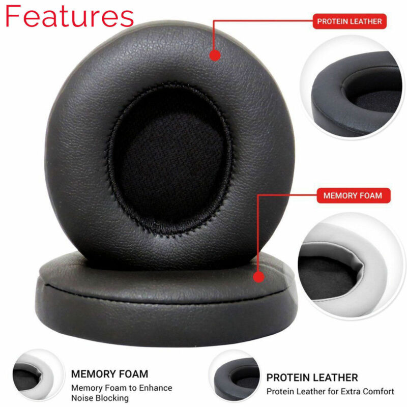 2Pc Soft Ear Pad Cup Cushion By Dr Dre Studio Replacement Fit 2.0 Wireless Beats 2Pc Soft Ear Pad Cup Cushion By Dr Dre Studio Replacement Fit 2.0 Wireless Beats