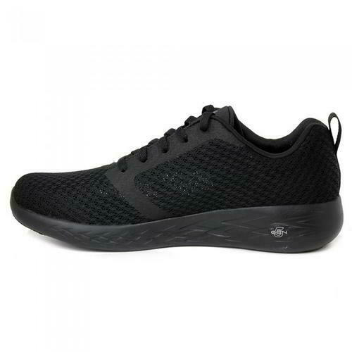 Skechers Go Run 600 Circulate Mens All Black Lace Up Trainers Shoes Size 7-13 Skechers Go Run 600 Circulate Mens All Black Lace Up Trainers Shoes Size 7-13