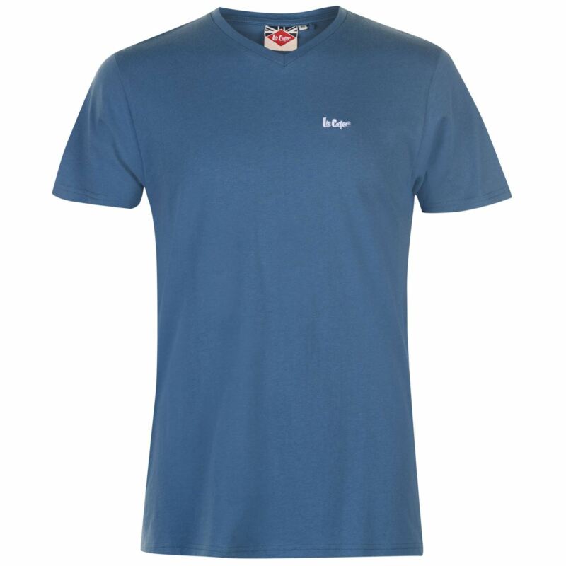 Lee Cooper Mens Essentials V Neck T Shirt Tee Top Short Sleeve Lee Cooper Mens Essentials V Neck T Shirt Tee Top Short Sleeve