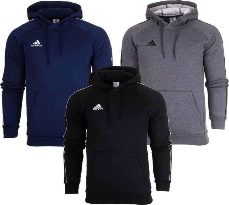 Adidas Core 18 Mens Jumper Hoodie Top Hoody Overhead Cotton Sweatshirt S-2XL Adidas Core 18 Mens Jumper Hoodie Top Hoody Overhead Cotton Sweatshirt S-2XL