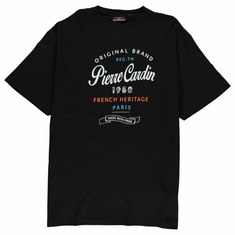 Pierre Cardin Mens C XL Print T Crew Neck Shirt Pierre Cardin Mens C XL Print T Crew Neck Shirt