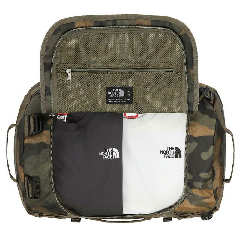 North Face Base Camp Duffel Bag Small Green Camo Holdall Mens Womens North Face Base Camp Duffel Bag Small Green Camo Holdall Mens Womens