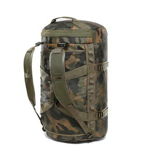 North Face Base Camp Duffel Medium Green Camo Holdall Bag Mens Womens North Face Base Camp Duffel Medium Green Camo Holdall Bag Mens Womens