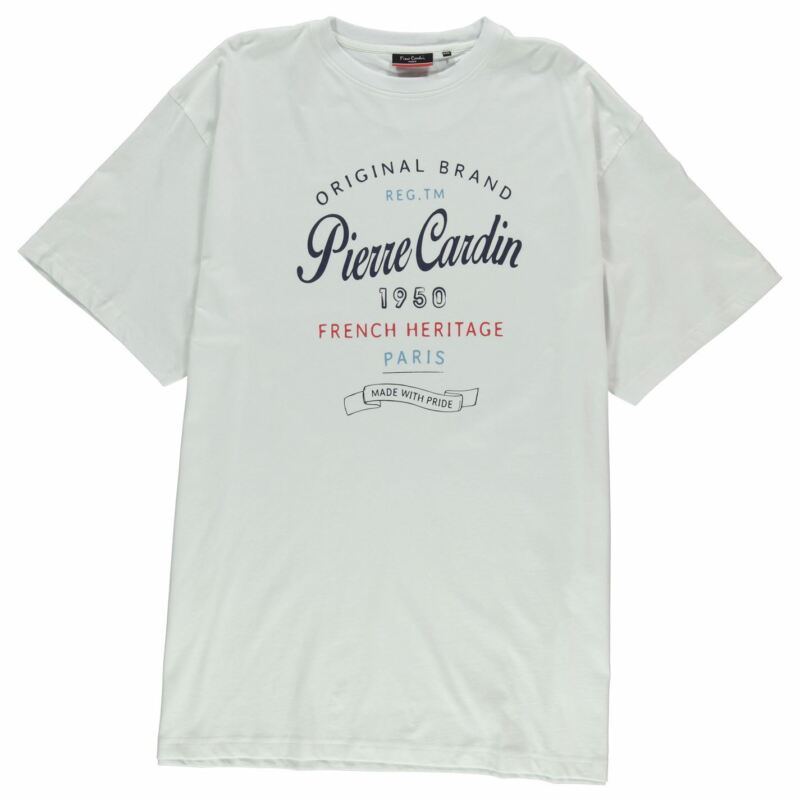 Pierre Cardin Mens C XL Print T Crew Neck Shirt Pierre Cardin Mens C XL Print T Crew Neck Shirt