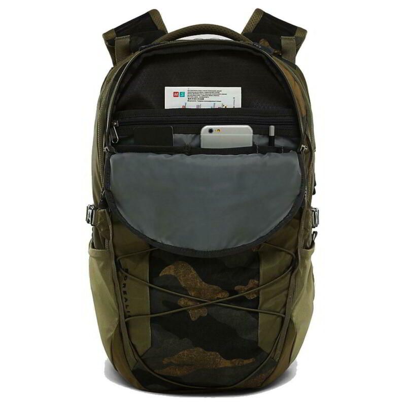 North Face Borealis Mens Womens Green Backpack Rucksack Bag 15" Laptop Sleeve North Face Borealis Mens Womens Green Backpack Rucksack Bag 15" Laptop Sleeve