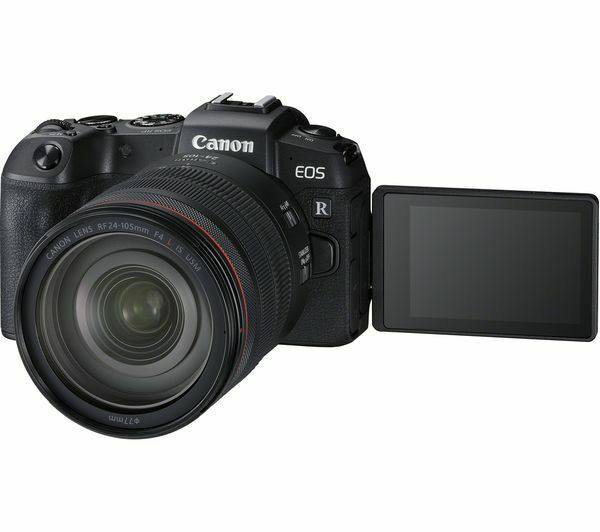 CANON EOS RP Mirrorless Camera with RF 24-105 mm f/4L IS USM Lens +Mount Adapter CANON EOS RP Mirrorless Camera with RF 24-105 mm f/4L IS USM Lens +Mount Adapter